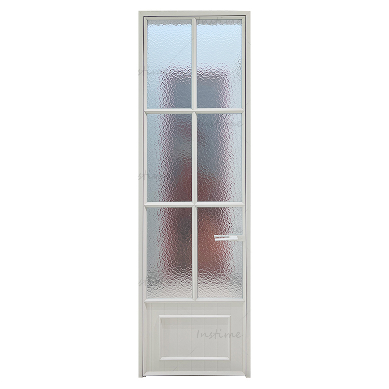 Instime United Kingdom Design Good Sealing Security Interior Casement Swing Glass Aluminium Door For House