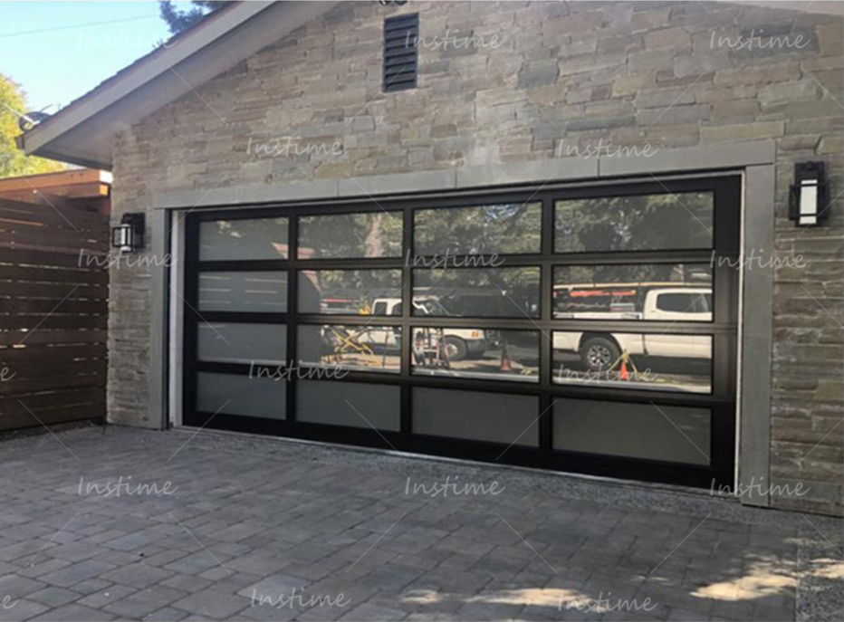 Instime Modern Australian Style Automatic Steel Roll Up Garage Doors For House Garage