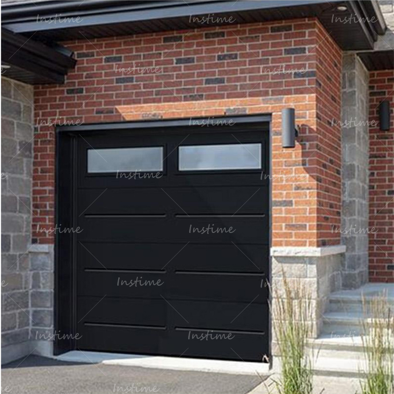 Instime Folding Doors Automatic Folding Stacking Garage Door For Villa