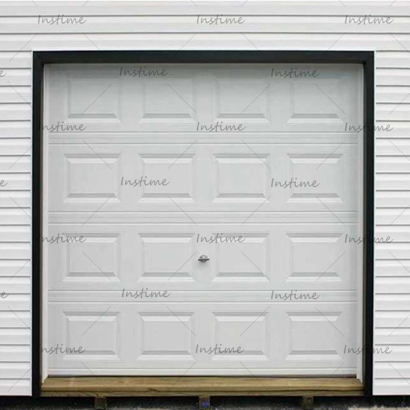 Instime Cheap Garage Doors Automatic Stacking Sectional Garage Door Automatic Aluminum Flood Barrier Garage Door For House