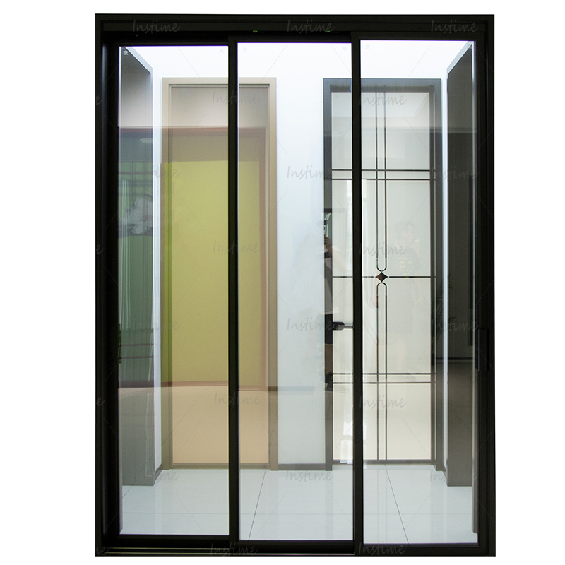 Instime Hotel Apartment Free Design Australian Standard Aluminum Double Glaze Sliding Doors & Window For House