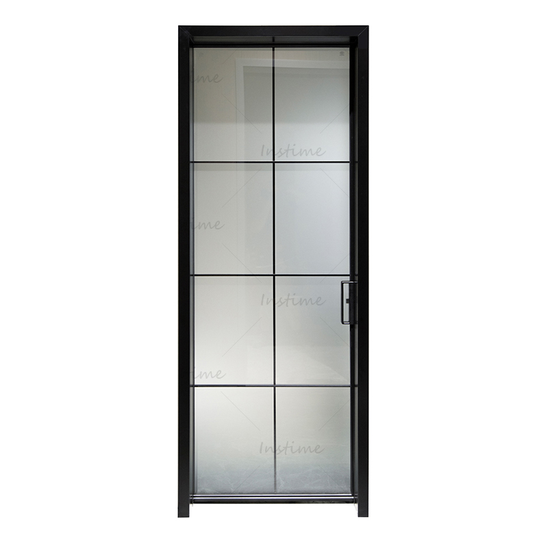 Instime Classic Design American Style Factory Outlet Narrow Frame Sound Insulation Aluminium Slide Door For House