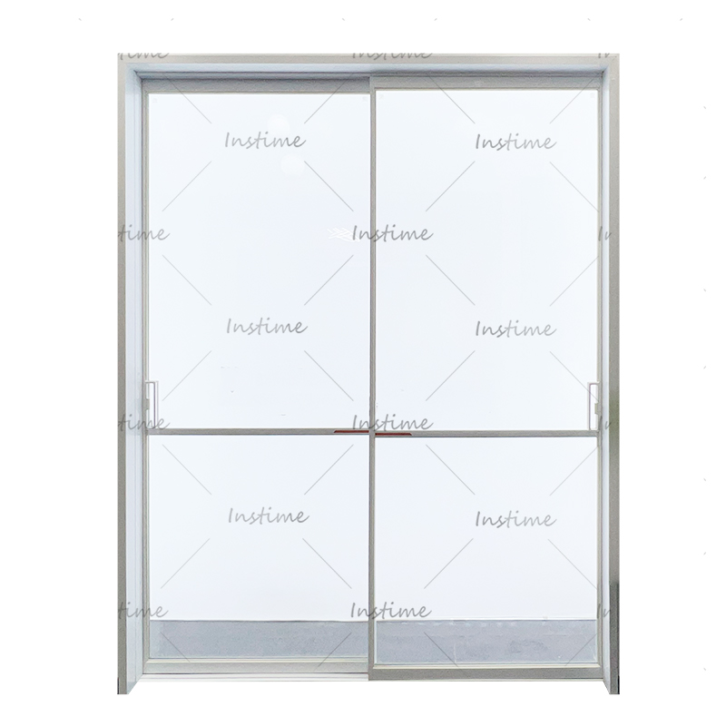 Instime High Quality Customized Cheapest Waterproof Exterior Aluminum Glass Patio Sliding Door For House