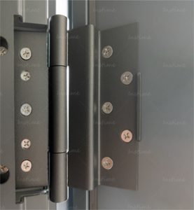 Instime Luxury Design Stainless Steel Entrance Door Exterior Security Front Pivot Door Modern Entry Black Pivot Door For House - Security Door - 2