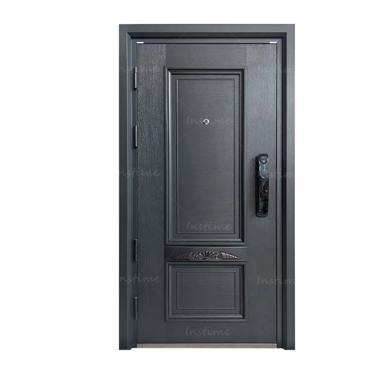 Instime Best Price Europe Security Aluminium Entry Door With Aluminium Strip Main Entrance Door For Villa
