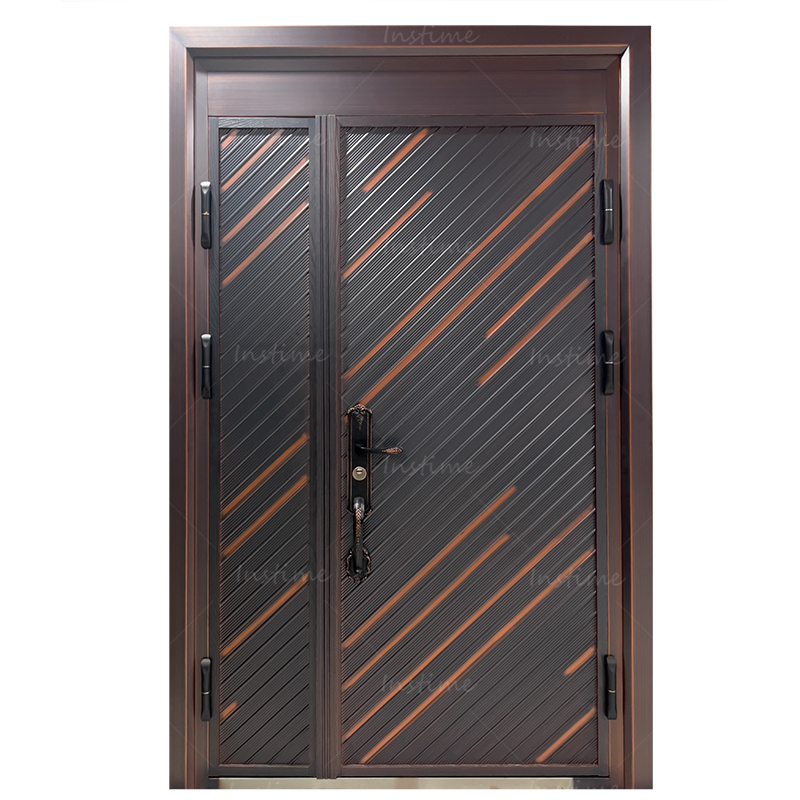 Instime Good Quality Bullet Proof Security Door Steel Doors Strong Anti Theft Door For Hotel And House