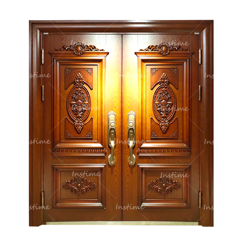 Instime New Design Anti - Theft Fire Rated Bullet Resistant Doors Exterior Security Steel Doors For House
