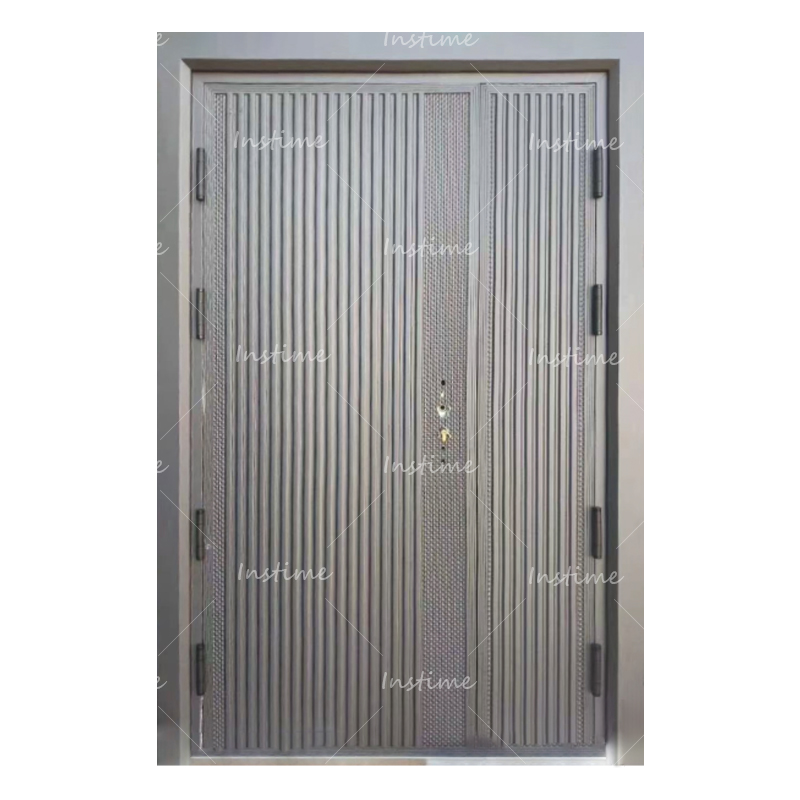 Instime The Classical Modern Style Hot Selling Factory Direct Steel Security Safety With Steel Security Doors For Hotel