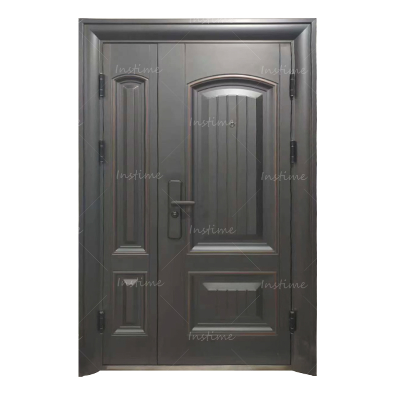 Instime Simple Japanese Design High-Grade Economical Modern Design Cheapest Price Wrought Steel Security Door