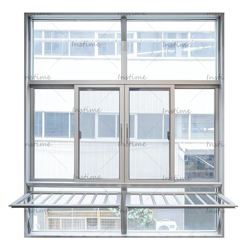 Instime Aluminum Sliding Windows Price Philippines Sliding Windows With Mosquito Net For Villa And House