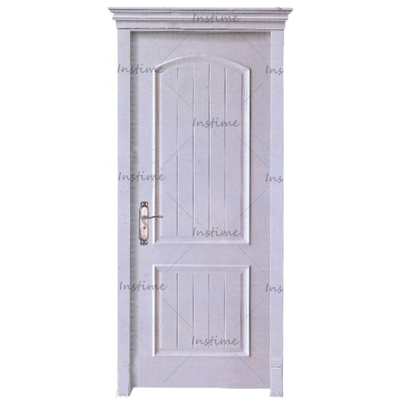 Instime Customization New Model Simple Design Solid Wood Door From China Supplier For Bedroom