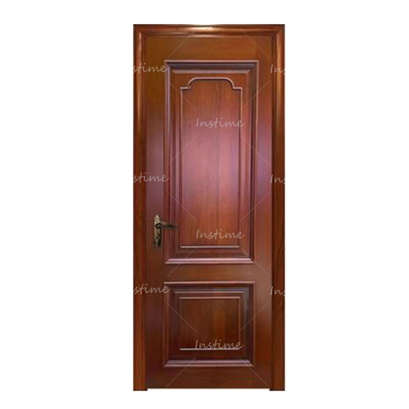 Instime Customization New Model Simple Design Solid Wood Door From China Supplier For Bedroom