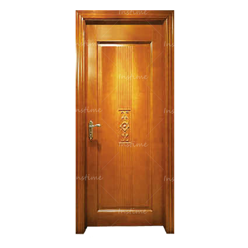 Instime Modern Plain Low Price Water Proof Sliding Wooden Pocket Door Sliding For Bathrooms