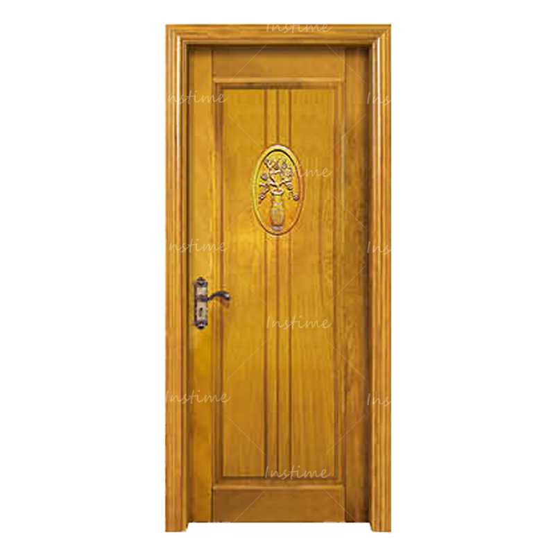 Instime Victorian Style Solid Congo Saberi Bedroom High Quality Single Wood Door Designs For House