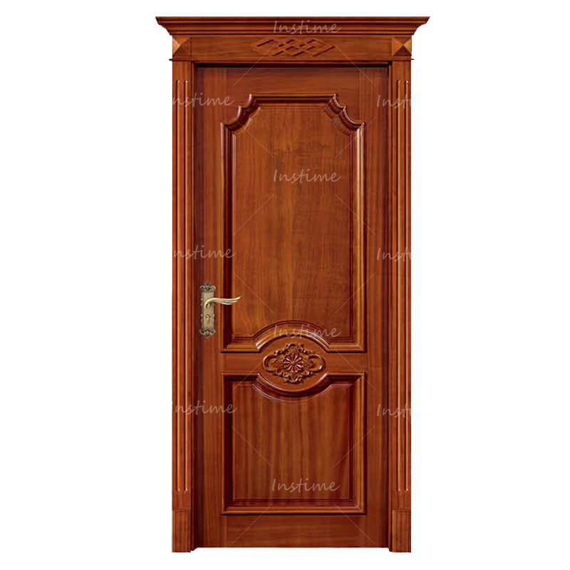 Instime Factory Sale High Quality Interior Swinging Decoration Wooden Flush Door For House