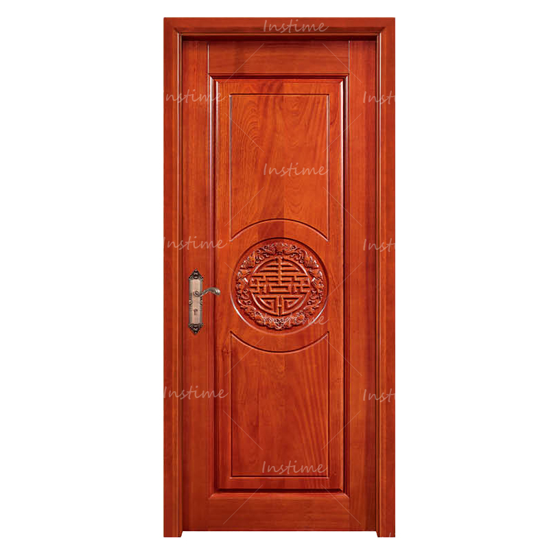 Instime Modern Wooden Bedroom Prehung Melamine Mdf Solid Interior Design Wood Door For House