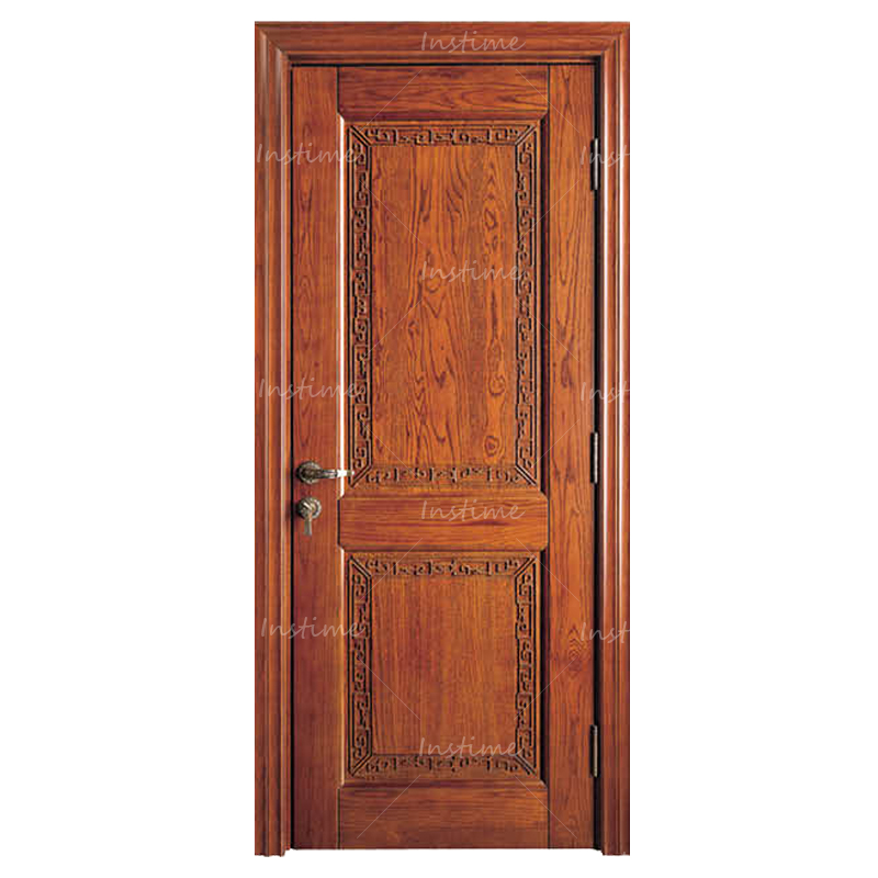 Instime Victorian Style High-Grade Main Solid Wood Doors For Country House For House