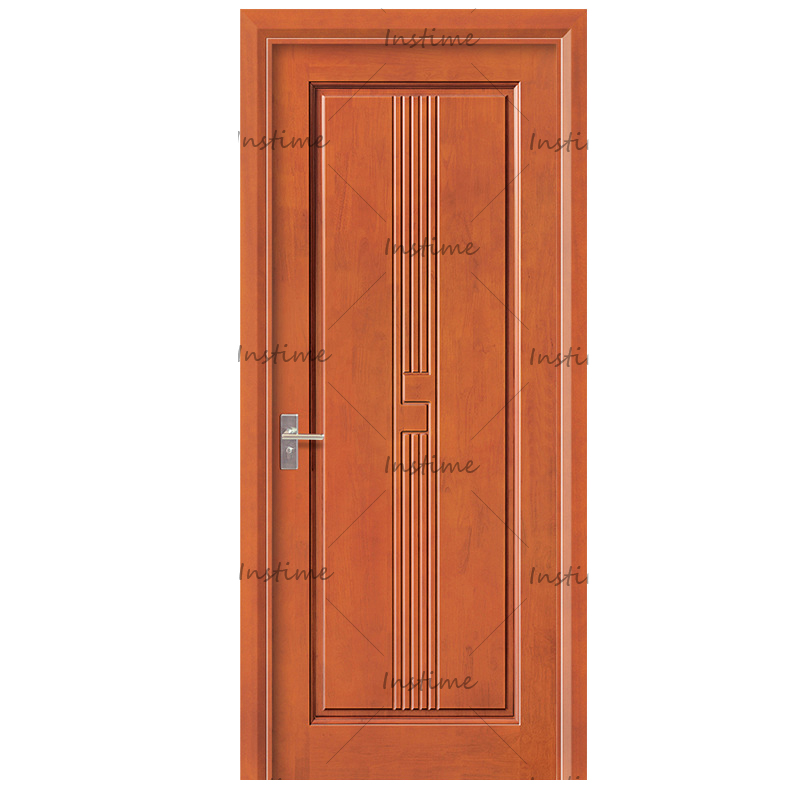 Instime Newly Designed Wooden Door Making Machine Wooden Interior Door Mahogany Solid Wood Door For House