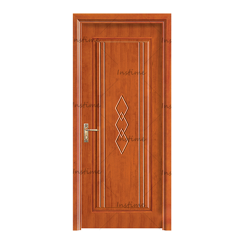 Instime Fashionable Designs Simple High Quality Interior Mdf Bedroom Soundproof Wood Door For House