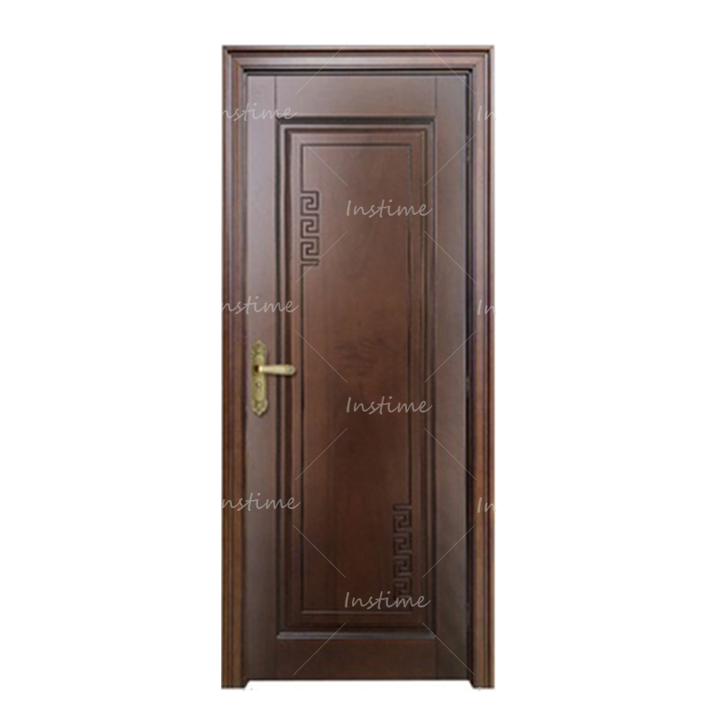 Instime Wooden Industrial Door Modern Design Sound Insulation Not Warp Door Wooden For Bedroom