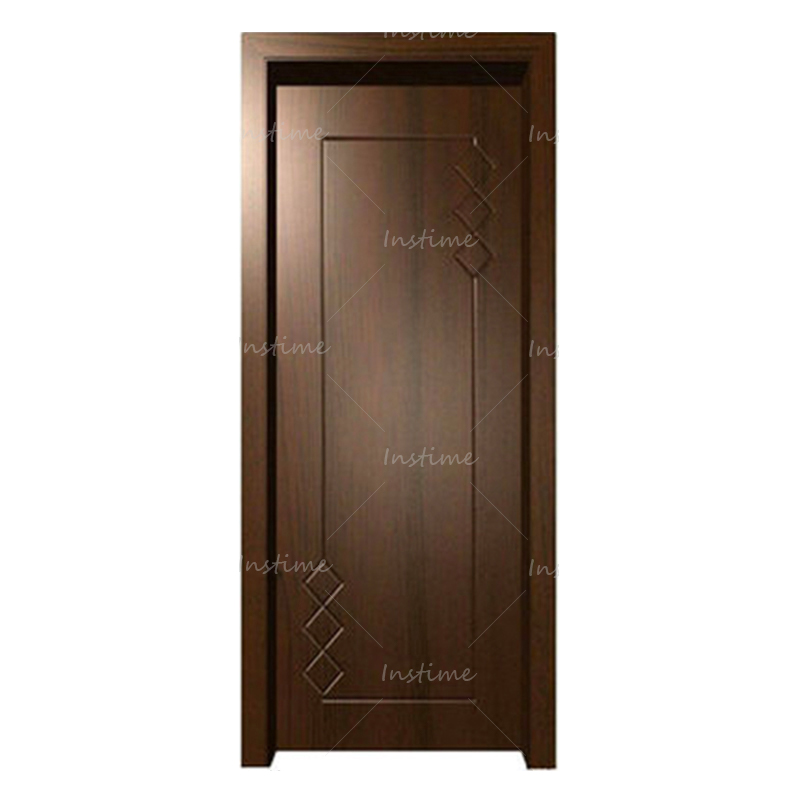 Instime Promotion Commercial Building Apartment House Room Interior Mdf Door Flush Series Wood For House