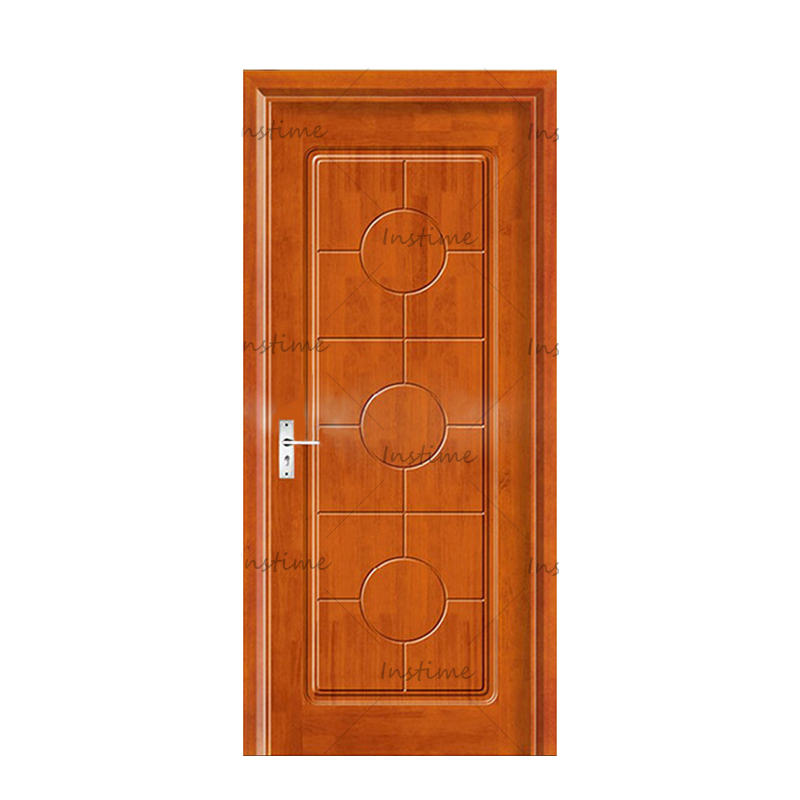 Instime China Supplier Wholesale Latest Luxury Good Quality Cherry Wood Interior Swinging Decoration Wooden Flush Door For House