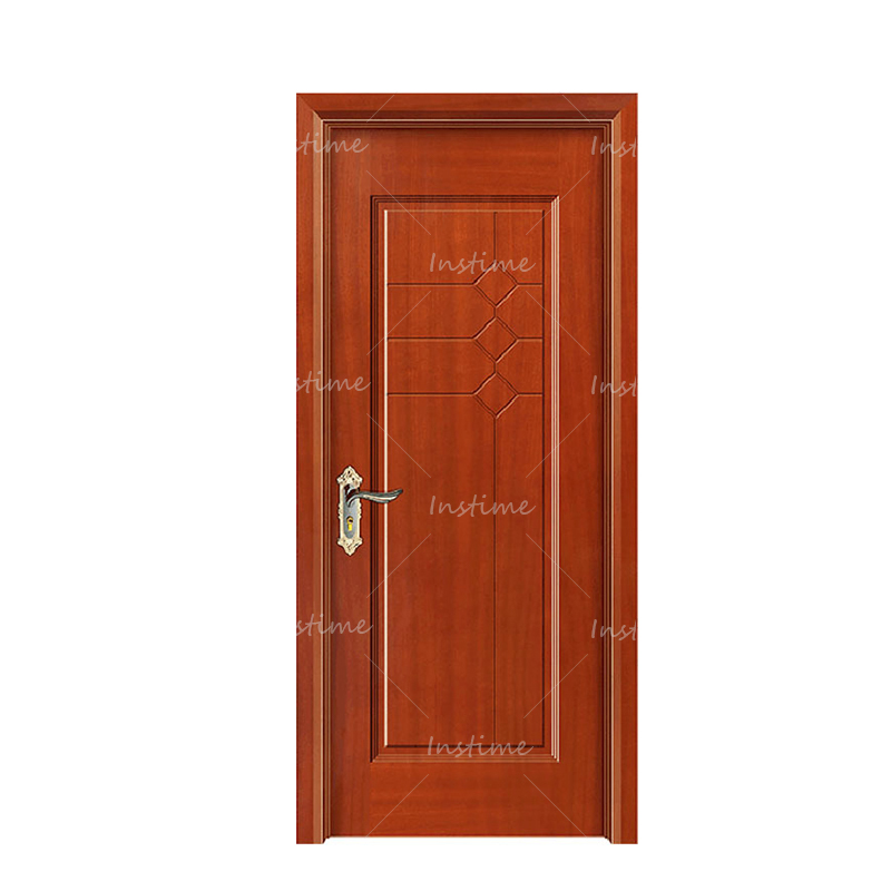Instime 2023 European Standard Solid Wooden Door For Entry Interior Bedroom Door For House