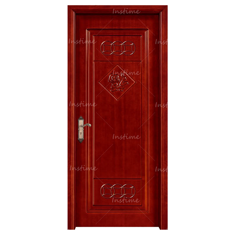 Instime Modern Design Ecological Gate Wooden Apartment Hotel Door Melamine Mdf Wooden Doors For House