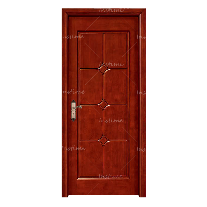 Instime Interior Customized Pivot Entrance Door Wood Barn Exterior Pivot Frames Wooden Doors For Villa