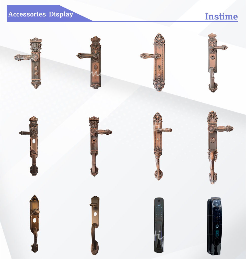 Instime Modern Main Door Design Wooden Color Pivot Door Main Residential Entry Pivot Door For Hotel - See All Categories - 4