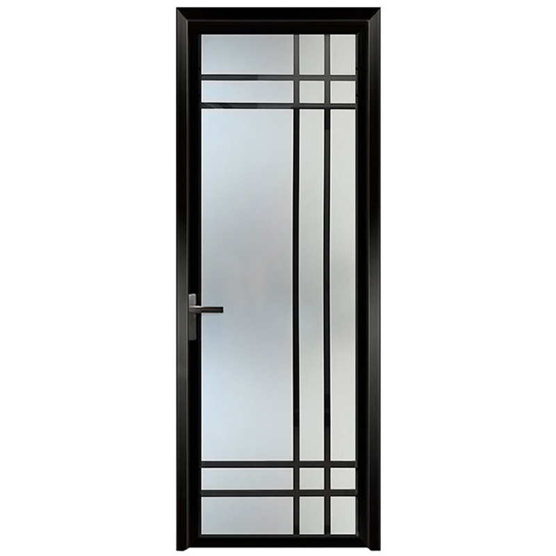 Instime New Design Interior Bathroom Hinged Doors / Swing Aluminium Toilet Casement Door