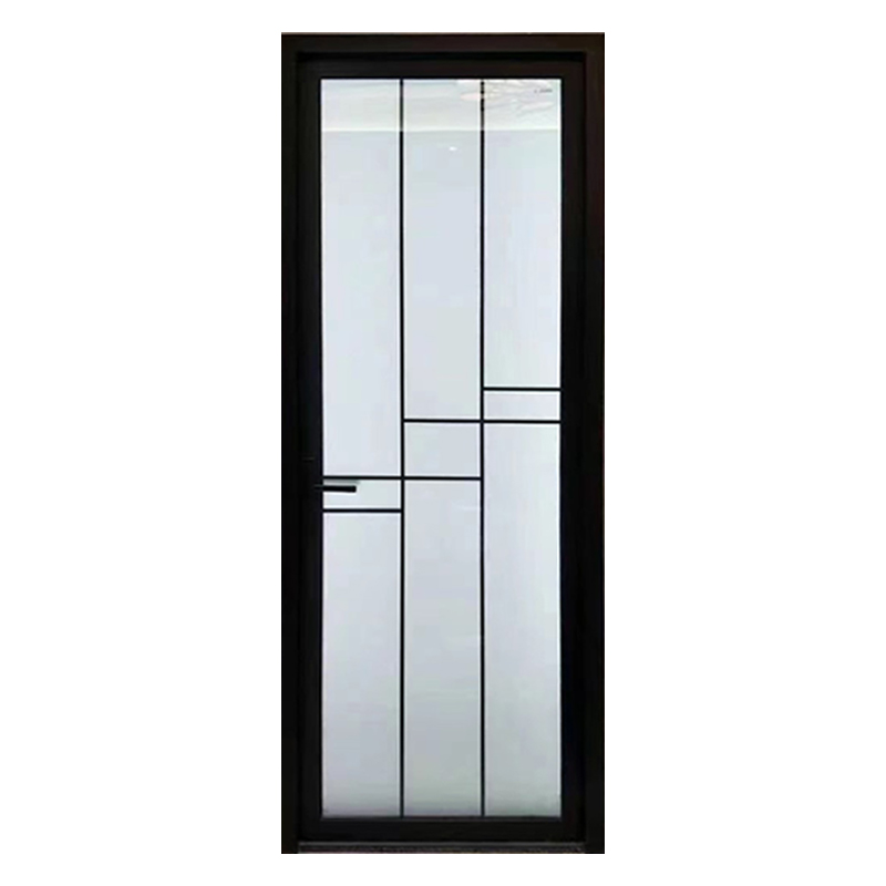 Instime Kitchen Toilet Door Design Decorative Fiber Frosted Glass Aluminum Bathroom Door