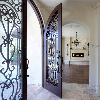 Instime Protect House With Modern Reasonable Price Models Of Security Metal Door  Wrought Iron Door