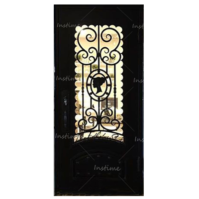 Instime Luxury Iron Doors for Modern and Classic House from Vietnam Entry Doors Interior Metal Door