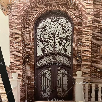 Instime Luxury Iron Doors for Modern and Classic House from Vietnam Entry Doors Interior Metal Door For House