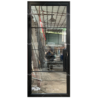 Instime Exterior Main Design Safety Metal Steel Front Entry Door For Villa