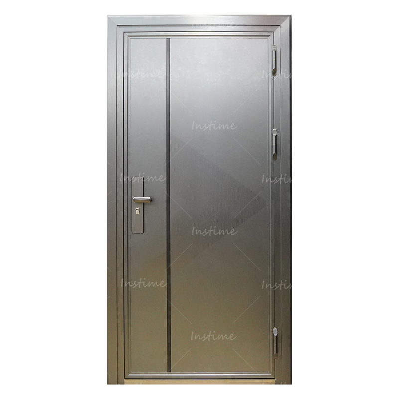 Instime Single Main Entrance Stainless Steel Door Stainless Steel Security Grill Doors Design For House
