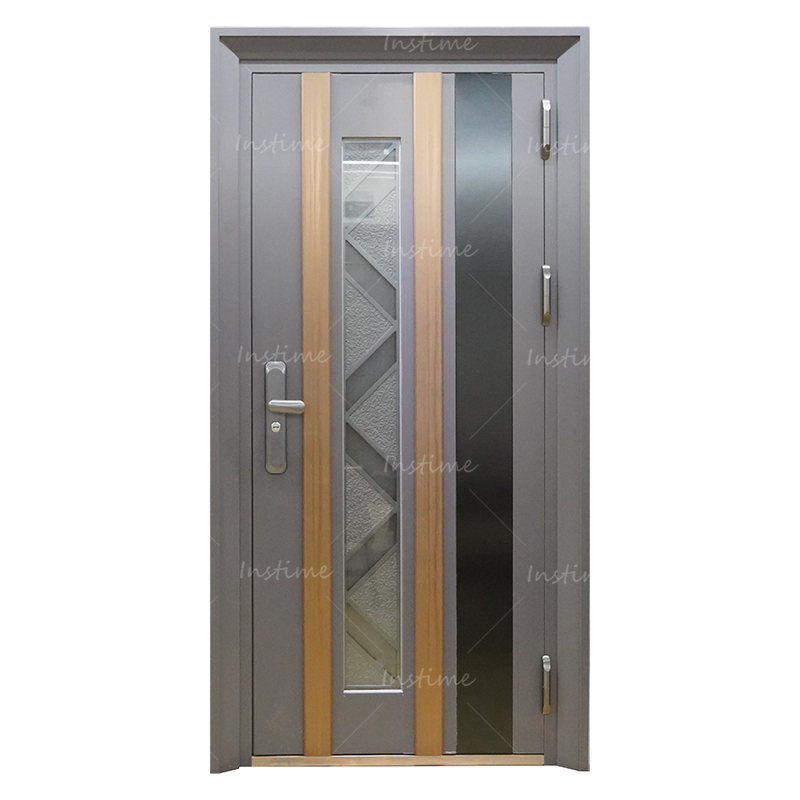 Instime European Class Stainless Steel Entry Door Africa Market Stainless Steek Entry Door